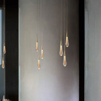 Druppelvormige Gouden Hanglamp