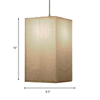 8.5"/11.5"/16.5" Brede Lantaarn Hanglamp Traditioneel Papier Wit 1 Licht Hanglamp