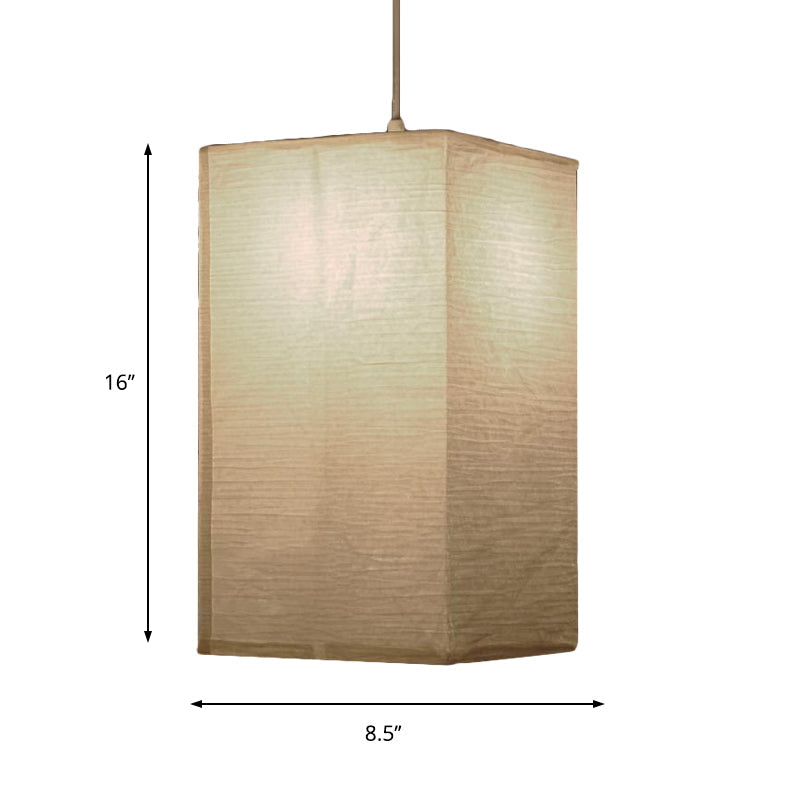 8.5"/11.5"/16.5" Brede Lantaarn Hanglamp Traditioneel Papier Wit 1 Licht Hanglamp