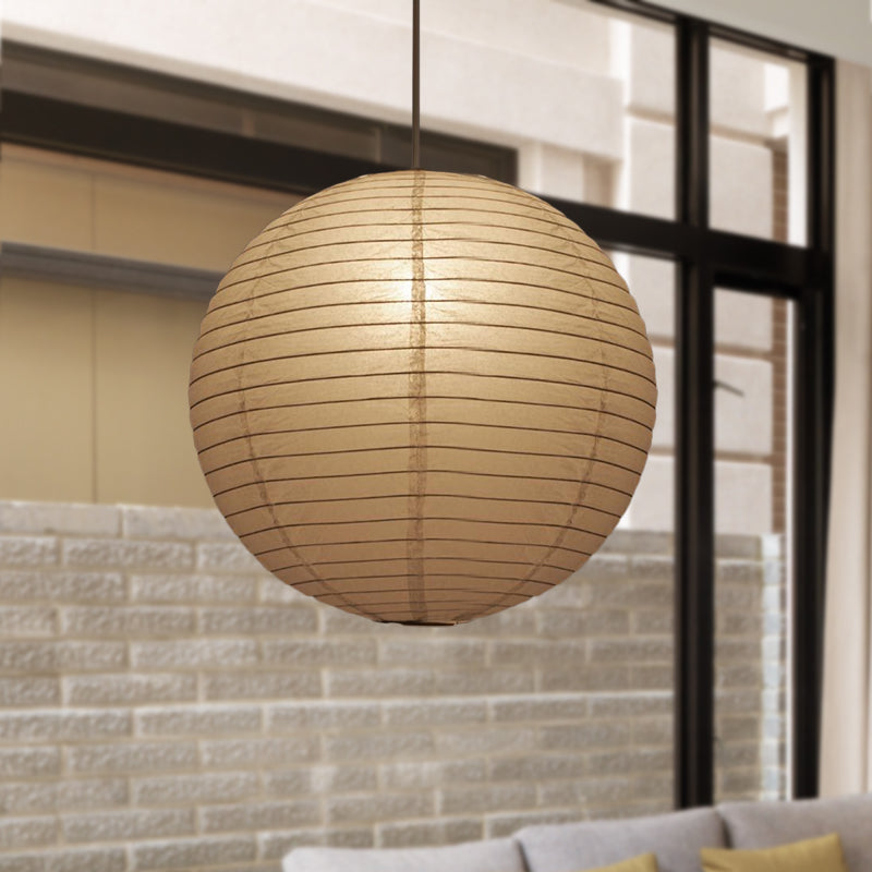 8.5"/11.5"/16.5" Brede Lantaarn Hanglamp Traditioneel Papier Wit 1 Licht Hanglamp