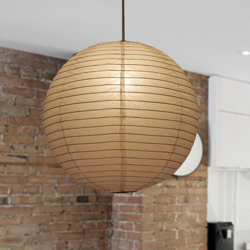 8.5"/11.5"/16.5" Brede Lantaarn Hanglamp Traditioneel Papier Wit 1 Licht Hanglamp