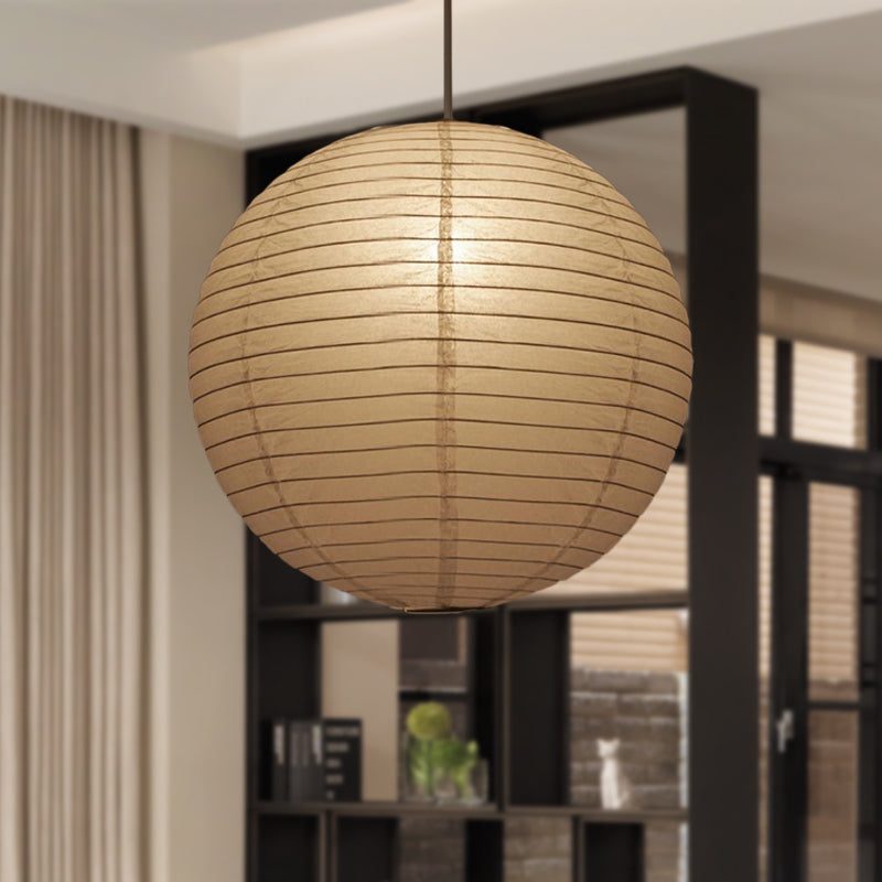 8.5"/11.5"/16.5" Brede Lantaarn Hanglamp Traditioneel Papier Wit 1 Licht Hanglamp