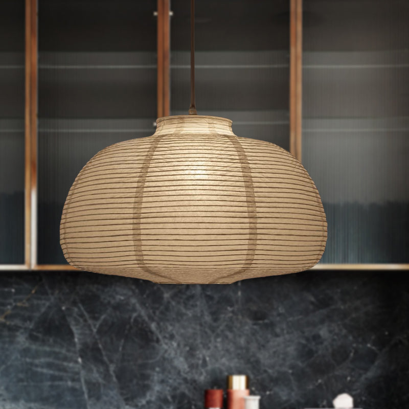 8.5"/11.5"/16.5" Brede Lantaarn Hanglamp Traditioneel Papier Wit 1 Licht Hanglamp