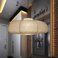 8.5"/11.5"/16.5" Brede Lantaarn Hanglamp Traditioneel Papier Wit 1 Licht Hanglamp