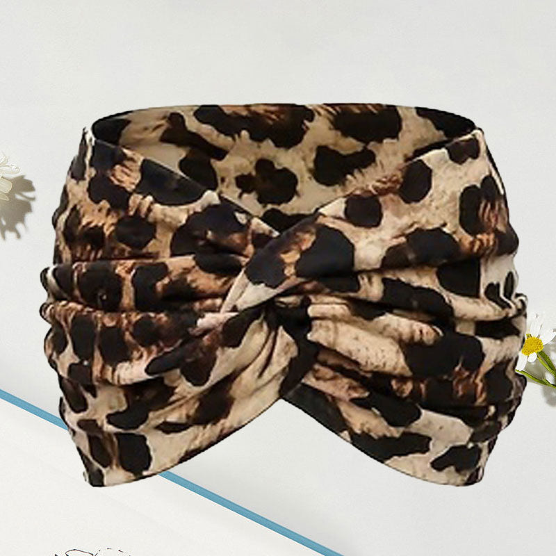 Brehn | Vintage-stijl Brede Batik-Haarband