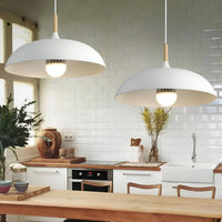 Noordse Stijl Houten IJzeren Kunst Hanglamp