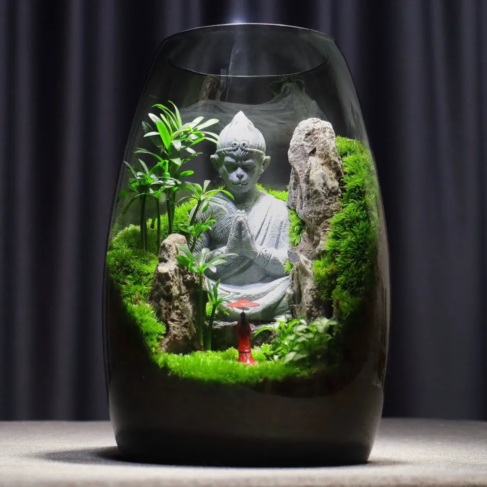 LushVista - Moslandschap Display