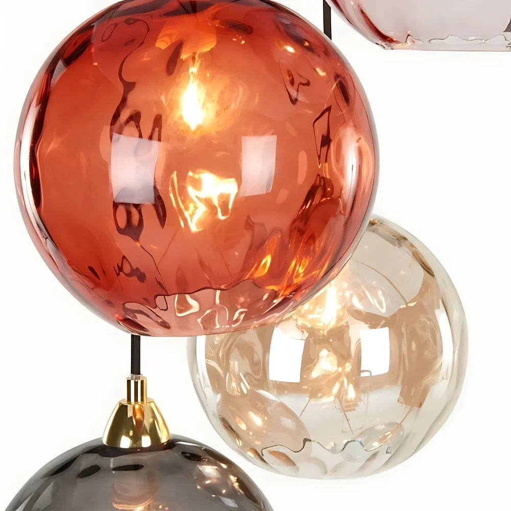 Moderne LED Nordic Plafond Glas Bal Hanglamp
