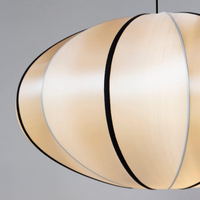 Japandi Zijde Vloerlamp