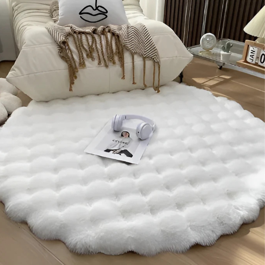 Cush - Rond Vloerkleed 90x90 Fleece