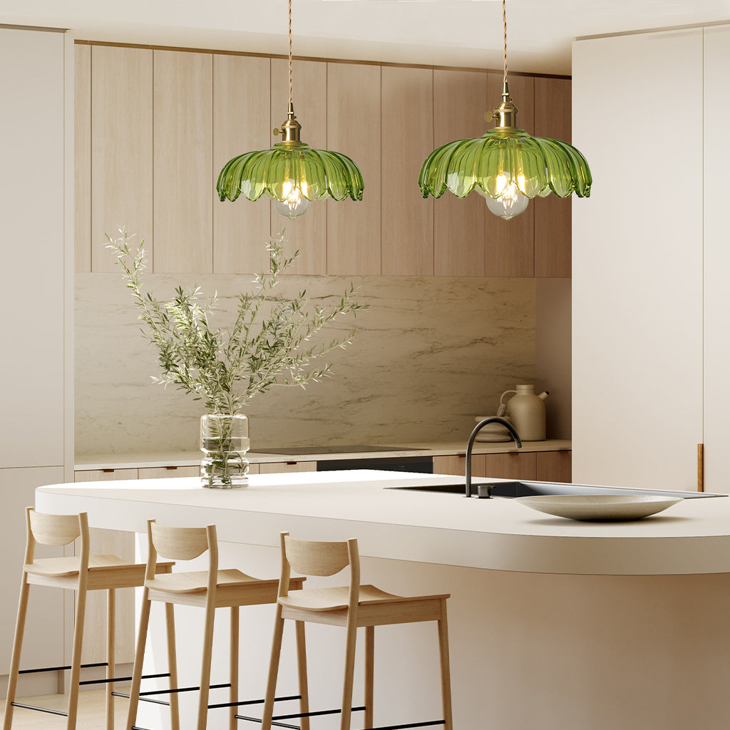 Fay Rustieke Tulp Glas Hanglamp