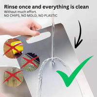 100% RVS Antibacterieel Snijplank