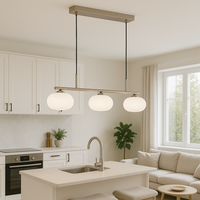 Moderne 3-Lichts Bauhaus Eiland Hanglamp
