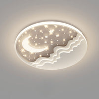 LunaAura LED-Plafondlamp | Hemels Maan-Star-Design