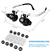 LED-Bril Vergrootglas