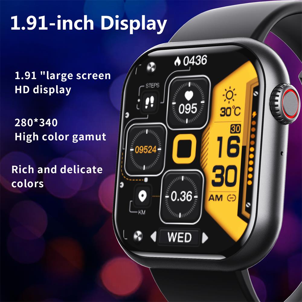 Skanto | Bloedglucose Bloeddruk Bloedzuurstof Slaapmonitor Waterdichte Smartwatch