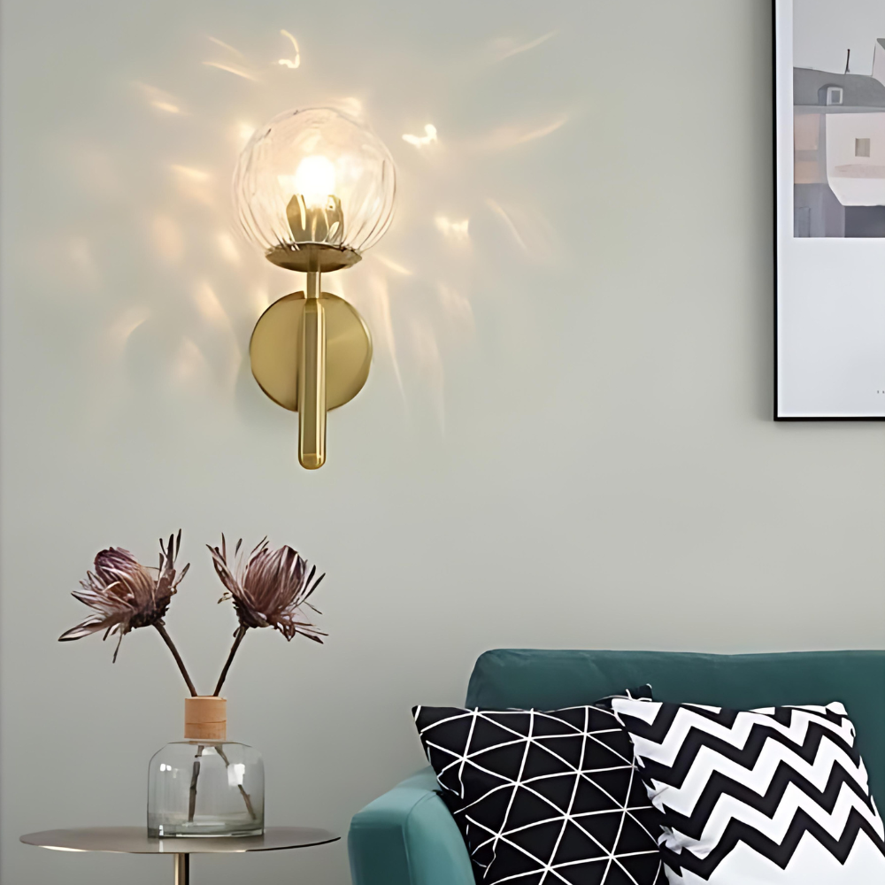 Minimalistische Globe Mystieke Stralende Wandlamp