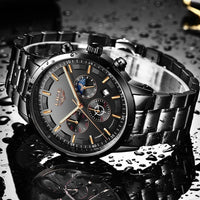 Robuuste Stalen Militaire Horloge - SteeleX