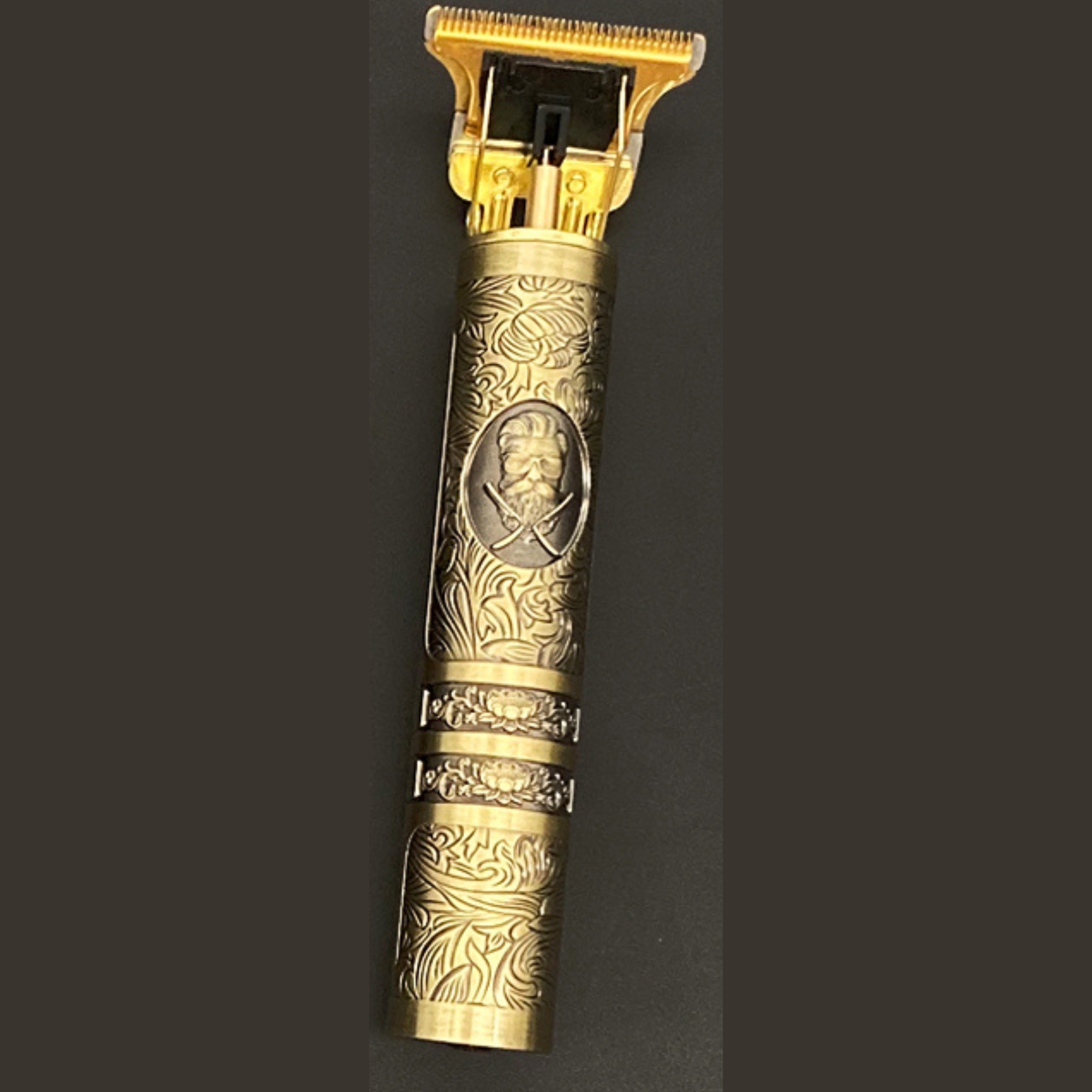 Lunero Skull Vintage Trimmer | De Barber Trend van dit jaar! - Oplaadbaar incl. Opzetstukken