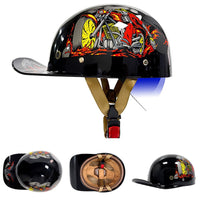 OrionRide Baseballstijl DOT Helm Met ABS Schaal Voor Motorfietsen