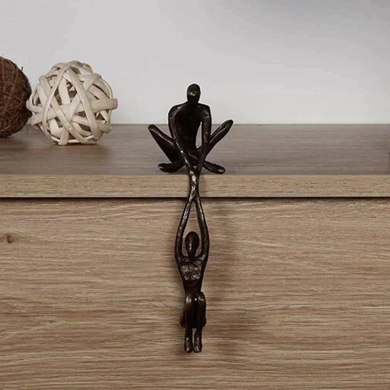 Lanoria - Sculptuur Beeldje Liefde en Kracht Decoratief