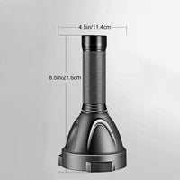 MS18 | Ultieme High-Performance LED-Zaklamp | 100.000 Lumen | 2.350m Lichtbereik | 18x CREE XHP70.2 LEDs | OLED-Statusdisplay & Actieve Koeling | IP68 Waterdicht
