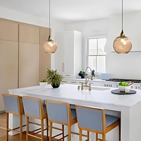 Moderne LED Nordic Plafond Glas Bal Hanglamp