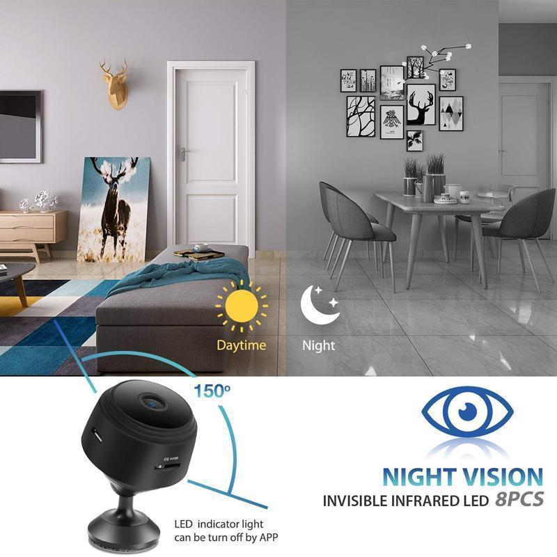 1080p Magnetische WiFi Mini Camera-RV Campers Achteruitrijcamera