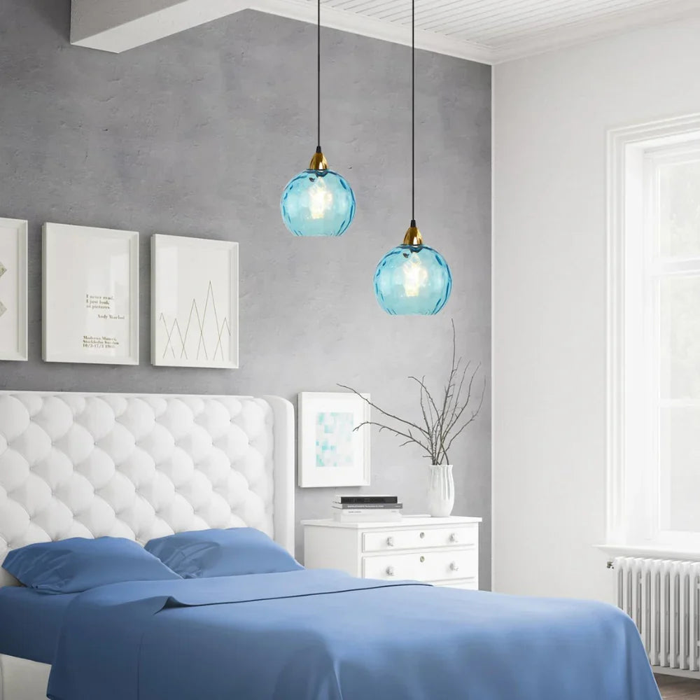 Moderne LED Nordic Plafond Glas Bal Hanglamp