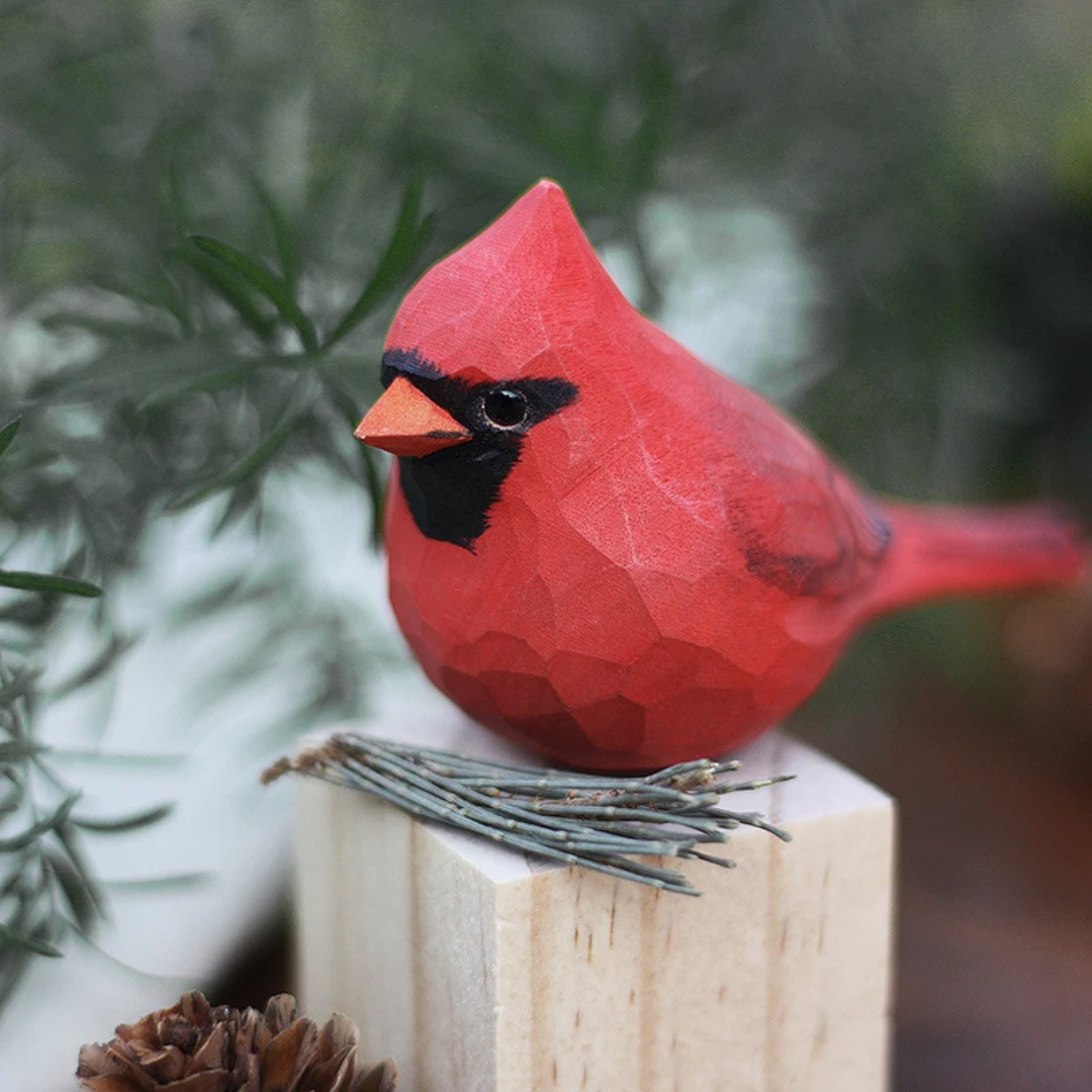 Natuurlijke Vreugde Vogelfiguur ter Verbetering van uw Interieur