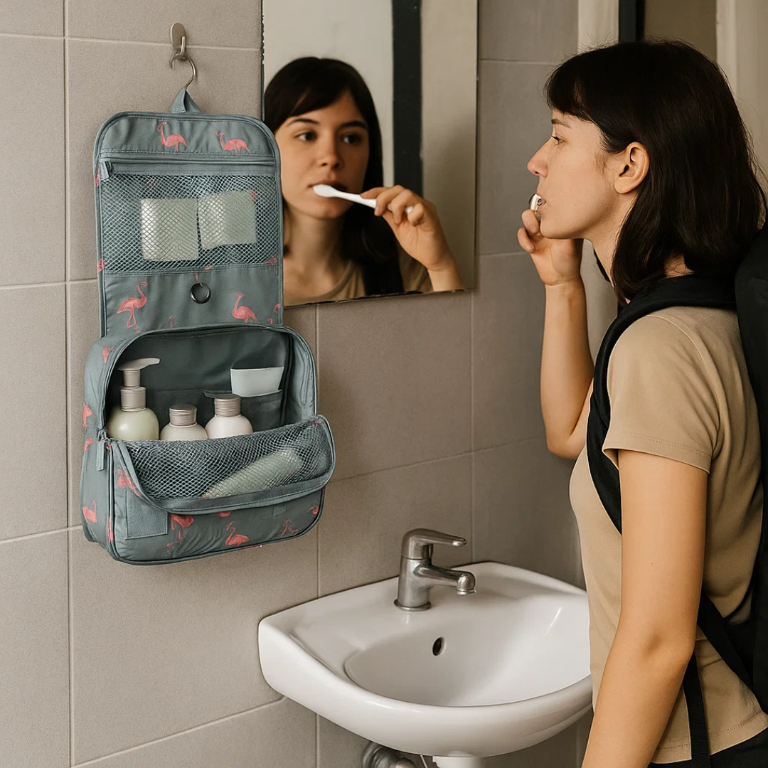 Skanto | TravelEase Toilettas | Waterafstotend en Georganiseerd | Reizen
