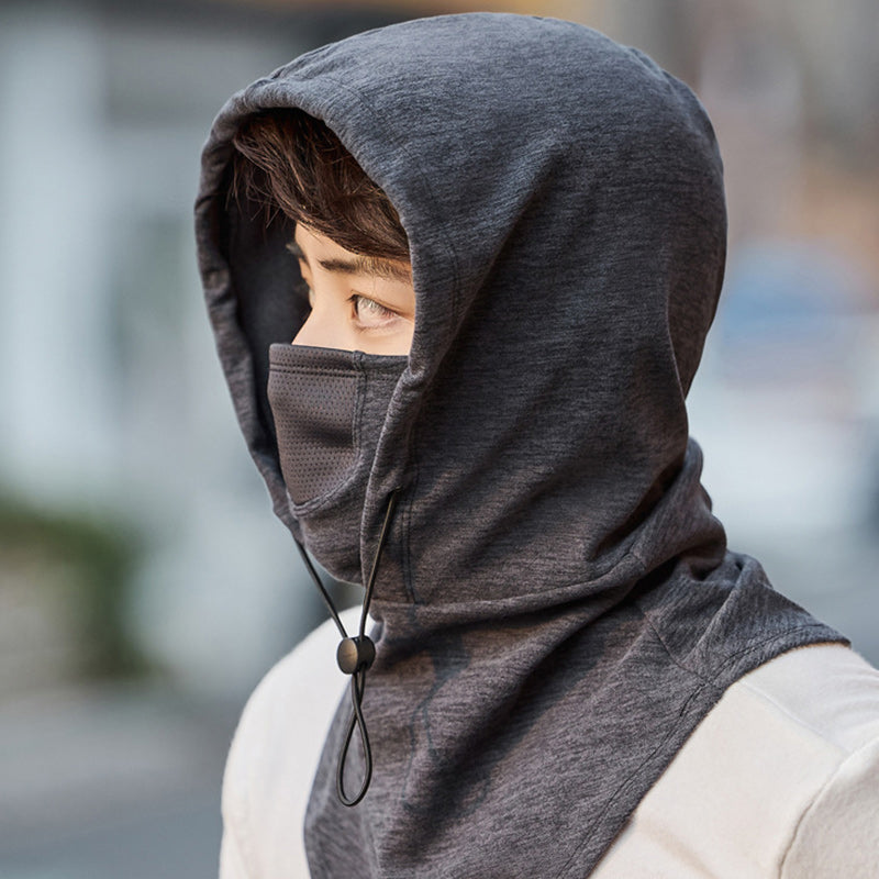 Hooded Face Mask met Nekwarmer voor Fietsen