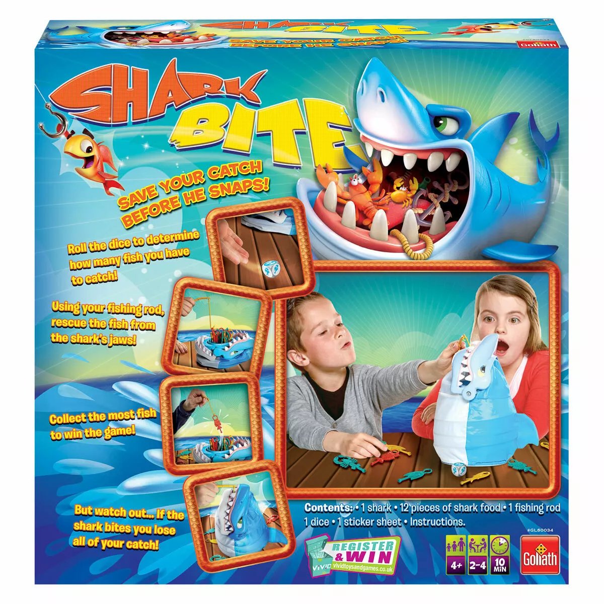 BiteBlitz - Het Ultieme Haai Bijt Spel