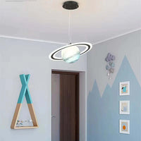 Kinder LED Hanglamp in Planeetstijl – Magische Sfeer
