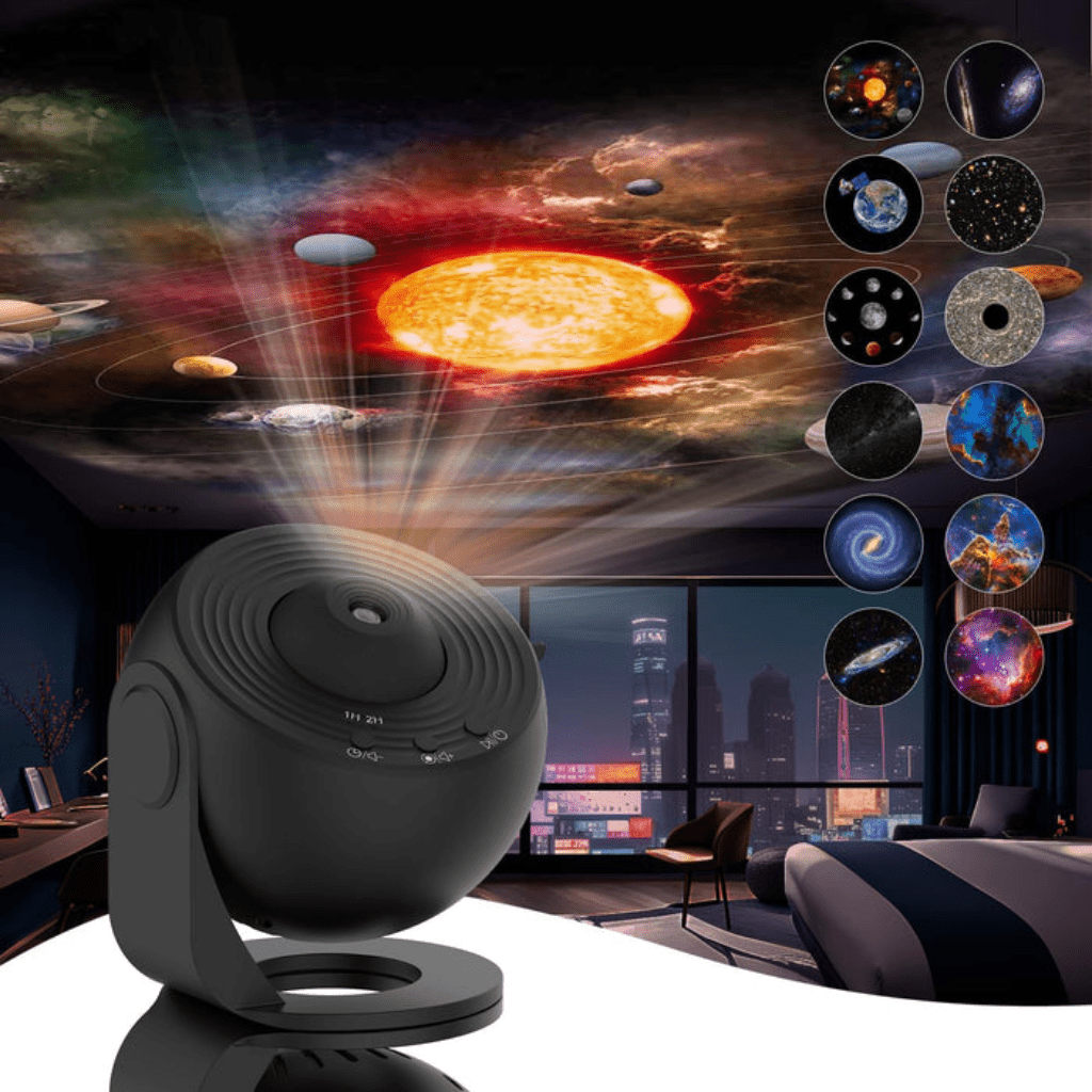 GALAXYSKY – HD Sterrenhemelprojector met 13 Galaxie-schijven