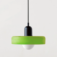 Skanto | Bauhaus Hanglamp | Gekleurd Glas, Verstelbare Hoogte & Ideaal voor Eetkamers en Moderne Interieurs
