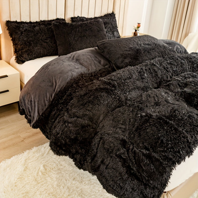 Velora Pluche Bedset Biedt Luxe Comfort Voor Een Gezellige Thuisontspanning