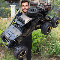 TerraX – RC-Monstertruck 6-Wiel Offroad 1:12 – Voor Kinderen & Buitenfans