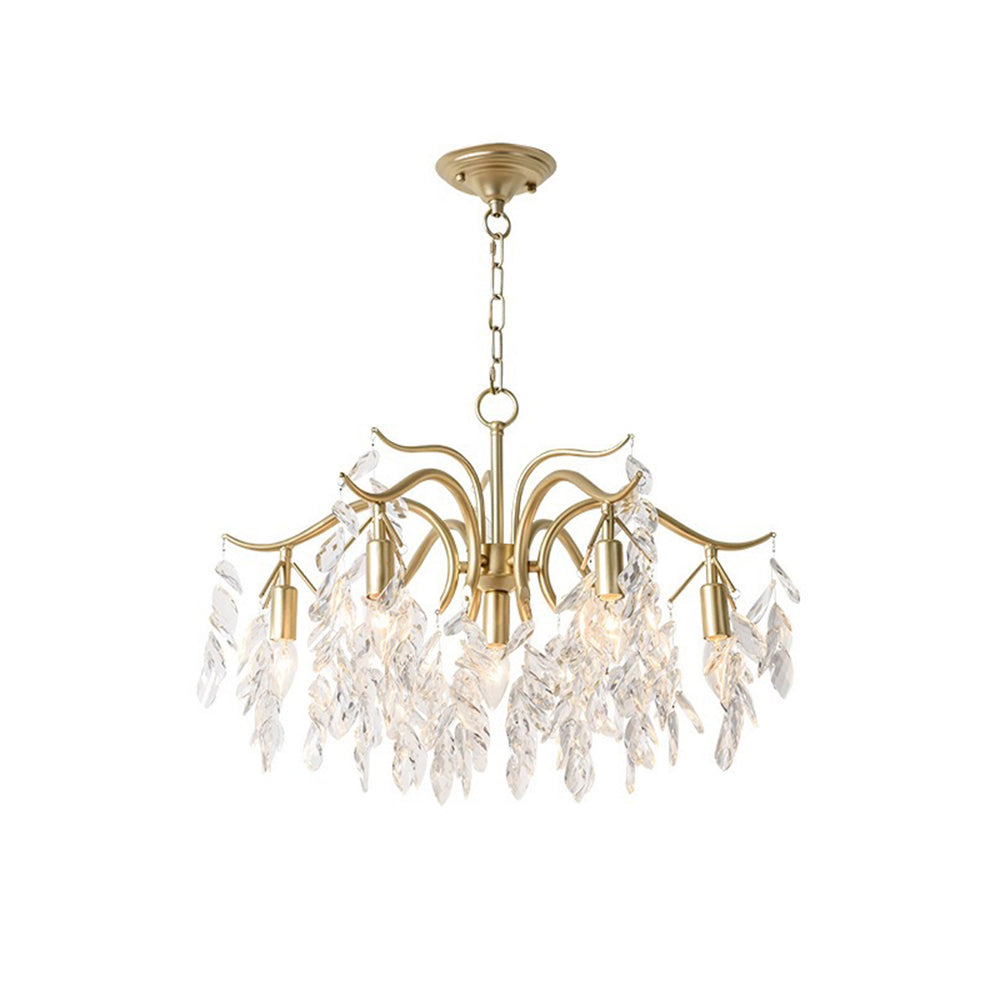 Kristy Luxe Wisteria Bloem Crystal Kroonluchter