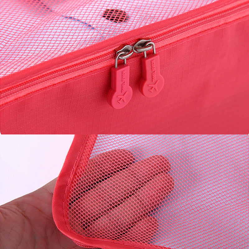 6 stuks draagbare bagagezakken - Organiseer je reis efficiëntie