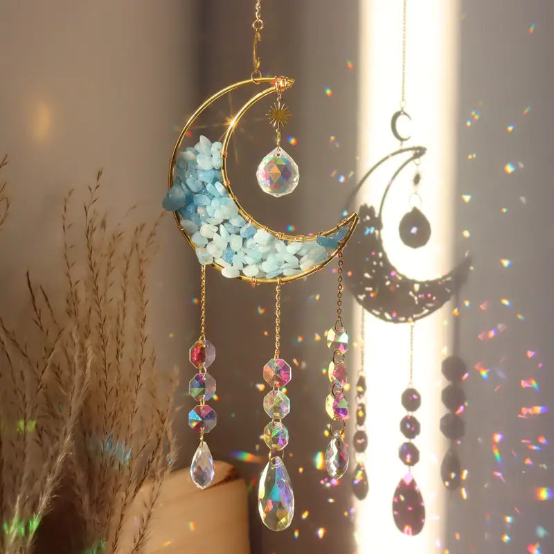 MoonGlow - Prisma Luna Dromenvanger voor een Mystieke Sfeer