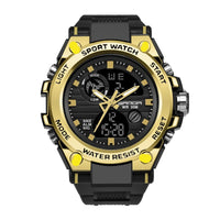 Sportieve Dual-Display Mode Multifunctionele waterdichte verlichte herenarmbandhorloge