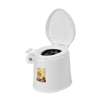 Contemporary Plastic Toilet Vloermontage Toiletpot met Zitting voor Badkamer