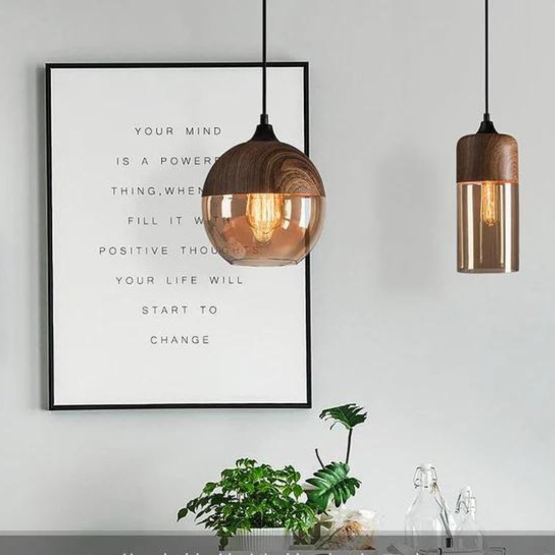 Arven Scandinavische Houten Hanglamp – Tijdloos Noordisch Design met Warme Gloed