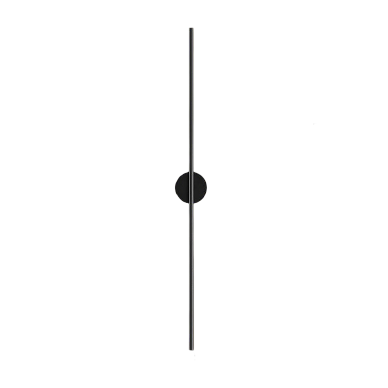 Moderne Zwarte Aluminium Wandlamp
