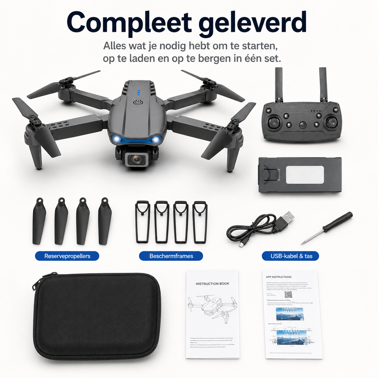 AeroPro - Drone met 4K UHD Camera en Lange Batterijduur