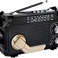 Dynamo en Zonnepaneel Noodradio voor Betrouwbare Communicatie en Verlichting