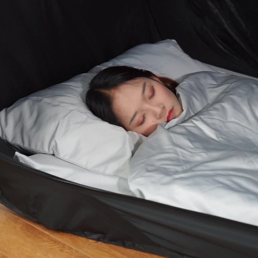 CozyNest Vouw Tentbed – Bescherming en Rust Binnen Handbereik