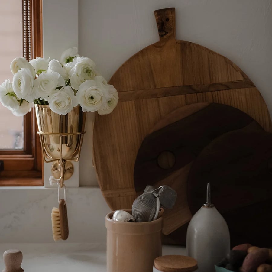 Vessona – Elegante Opal Wandvaas voor stijlvolle woondecoratie