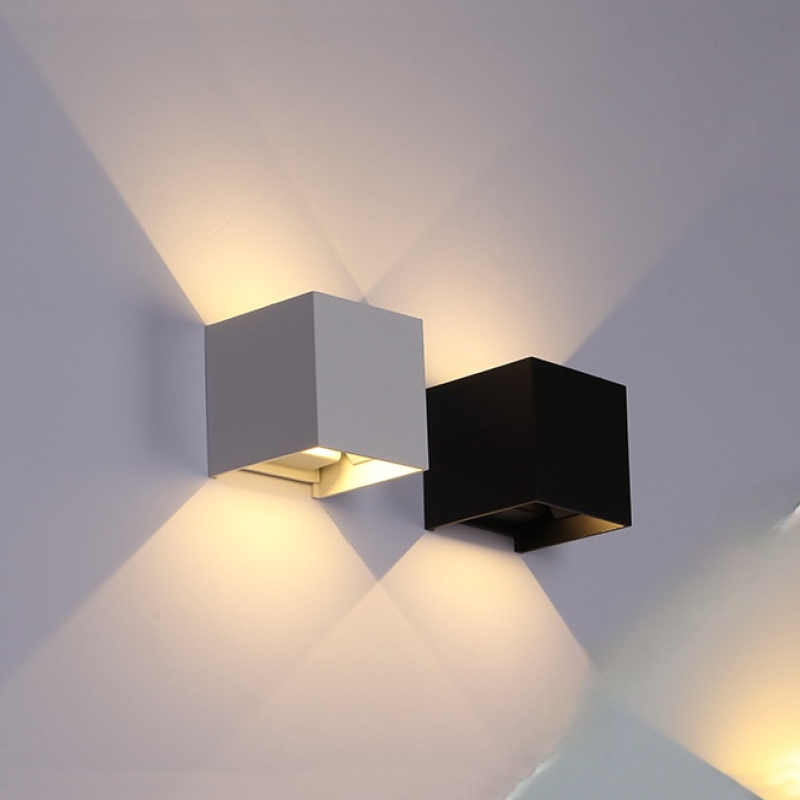 Nexu Moderne Verstelbare Vierkante Buitengevel Lamp LED